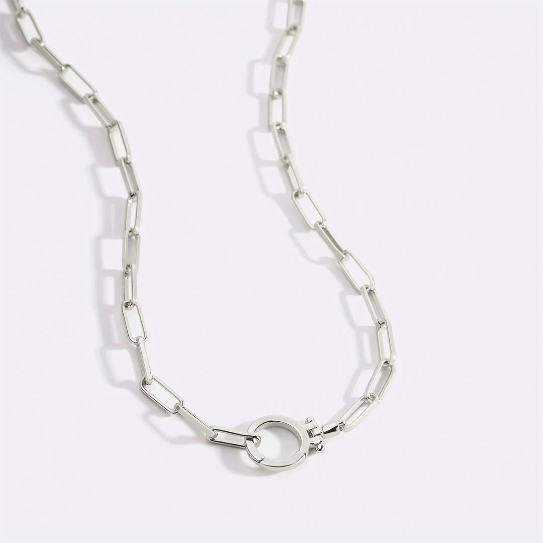 Collar Paperclip Menta PJULAN