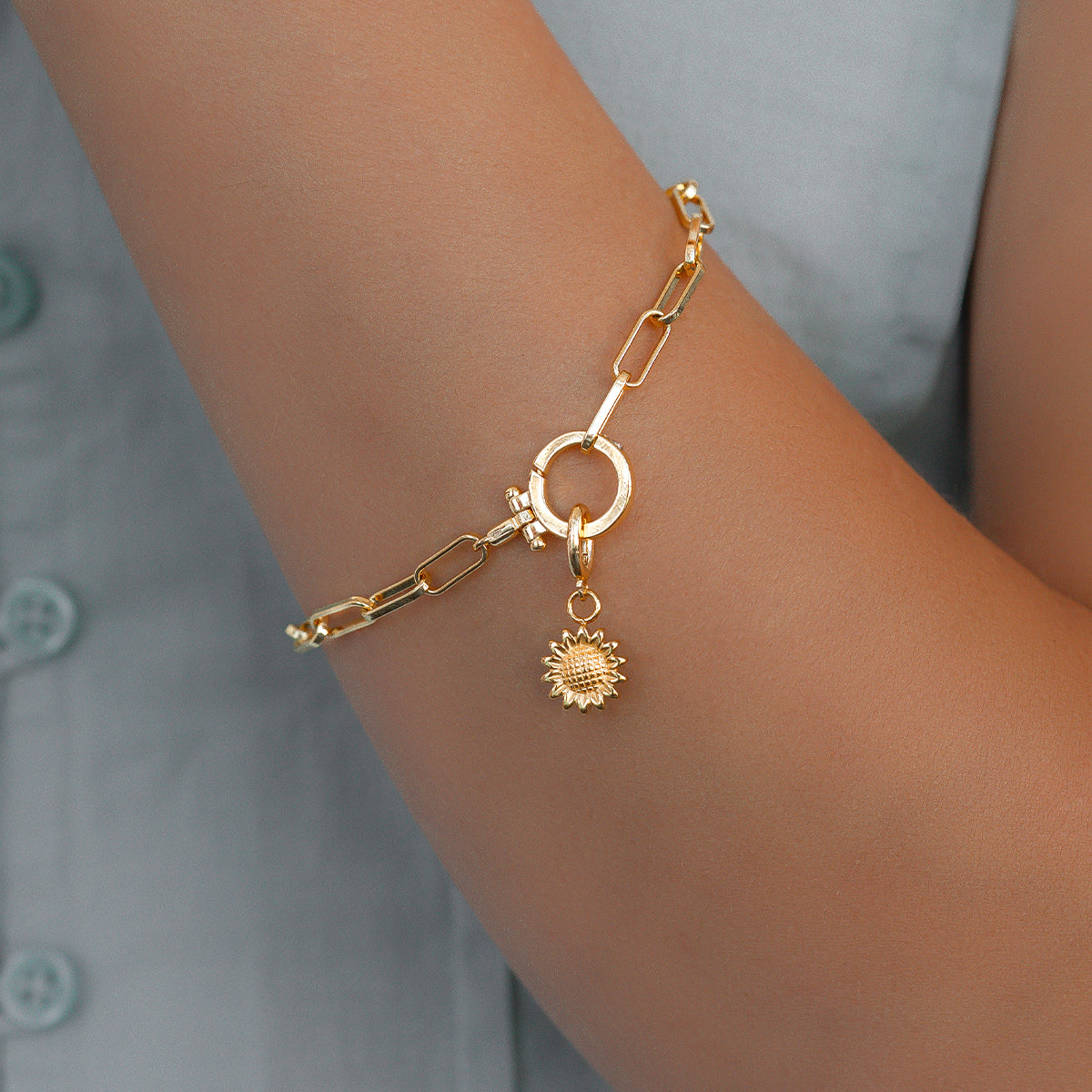 Charm de girasol