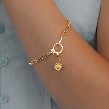 Charm de girasol