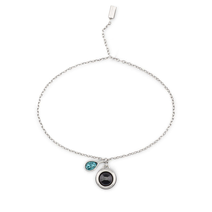 Pulsera deslizante personalizada con piedra de nacimiento