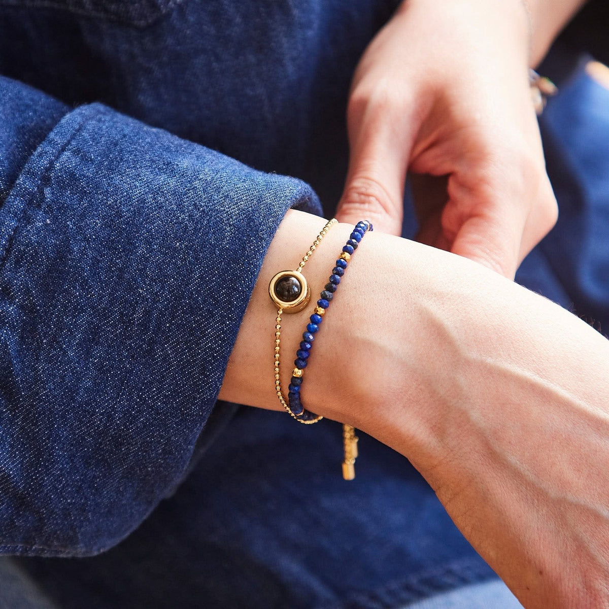 Pulsera de cristal personalizada
