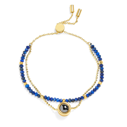 Pulsera de cristal personalizada