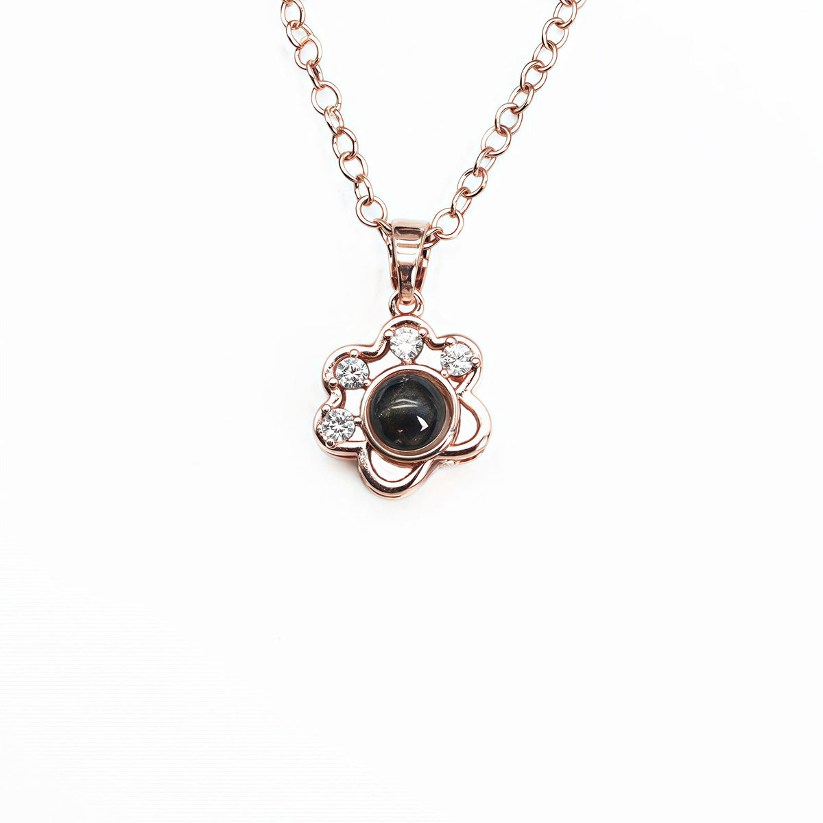 Collar de recuerdo personalizado en forma de pata de gato