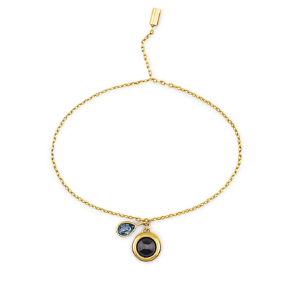 Pulsera deslizante personalizada con piedra de nacimiento