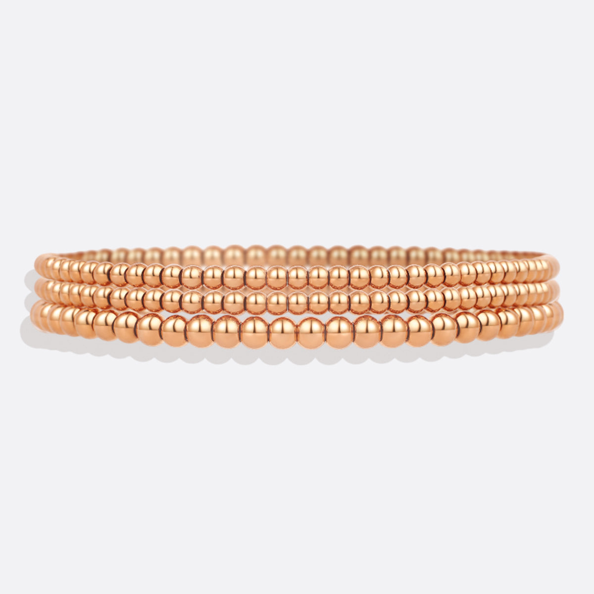 Set de pulseras de cuentas clásicas