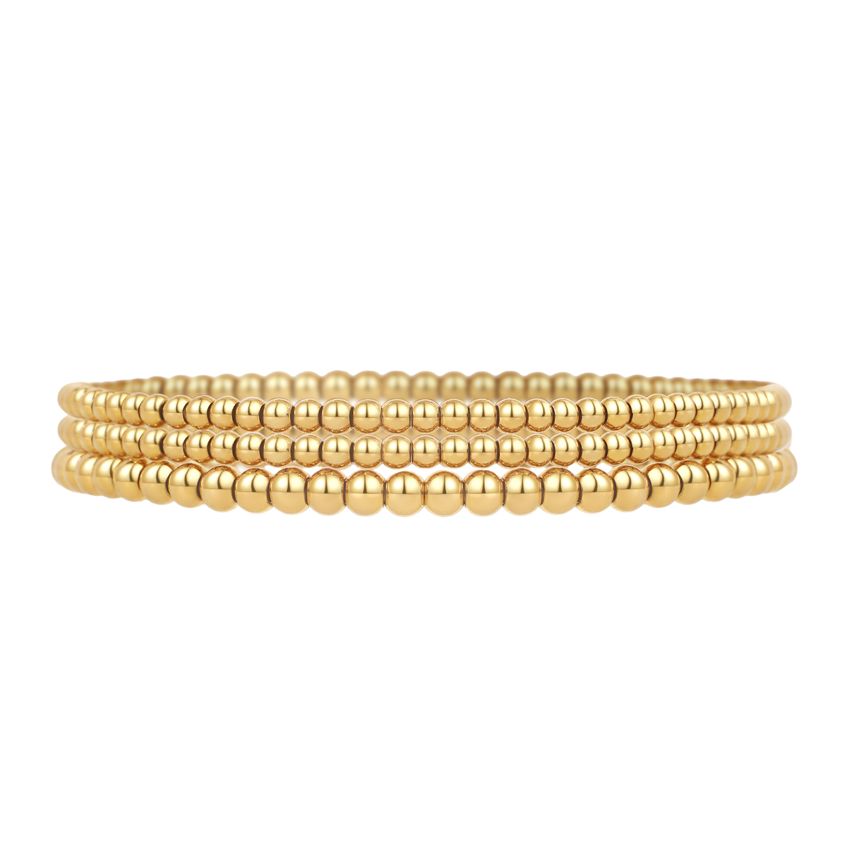 Set de pulseras de cuentas clásicas
