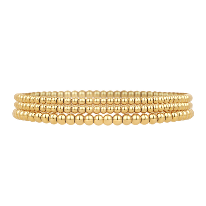 Set de pulseras de cuentas clásicas