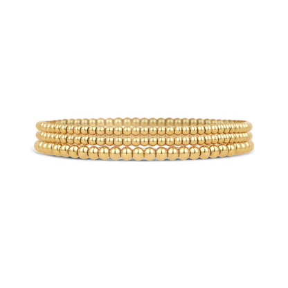 Set de pulseras de cuentas clásicas