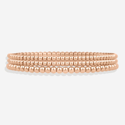 Set de pulseras de cuentas clásicas