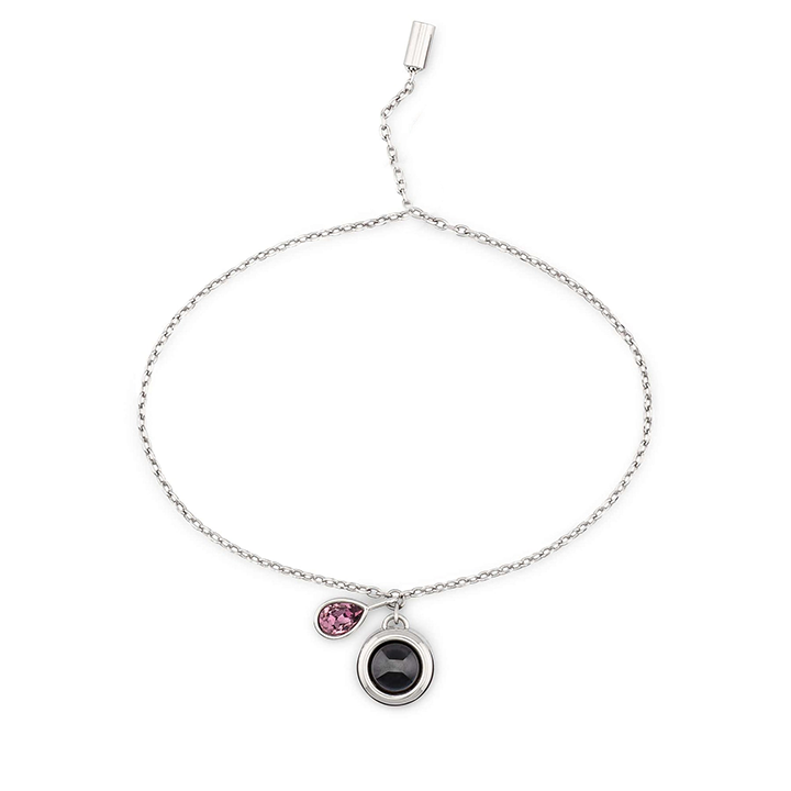 Pulsera deslizante personalizada con piedra de nacimiento