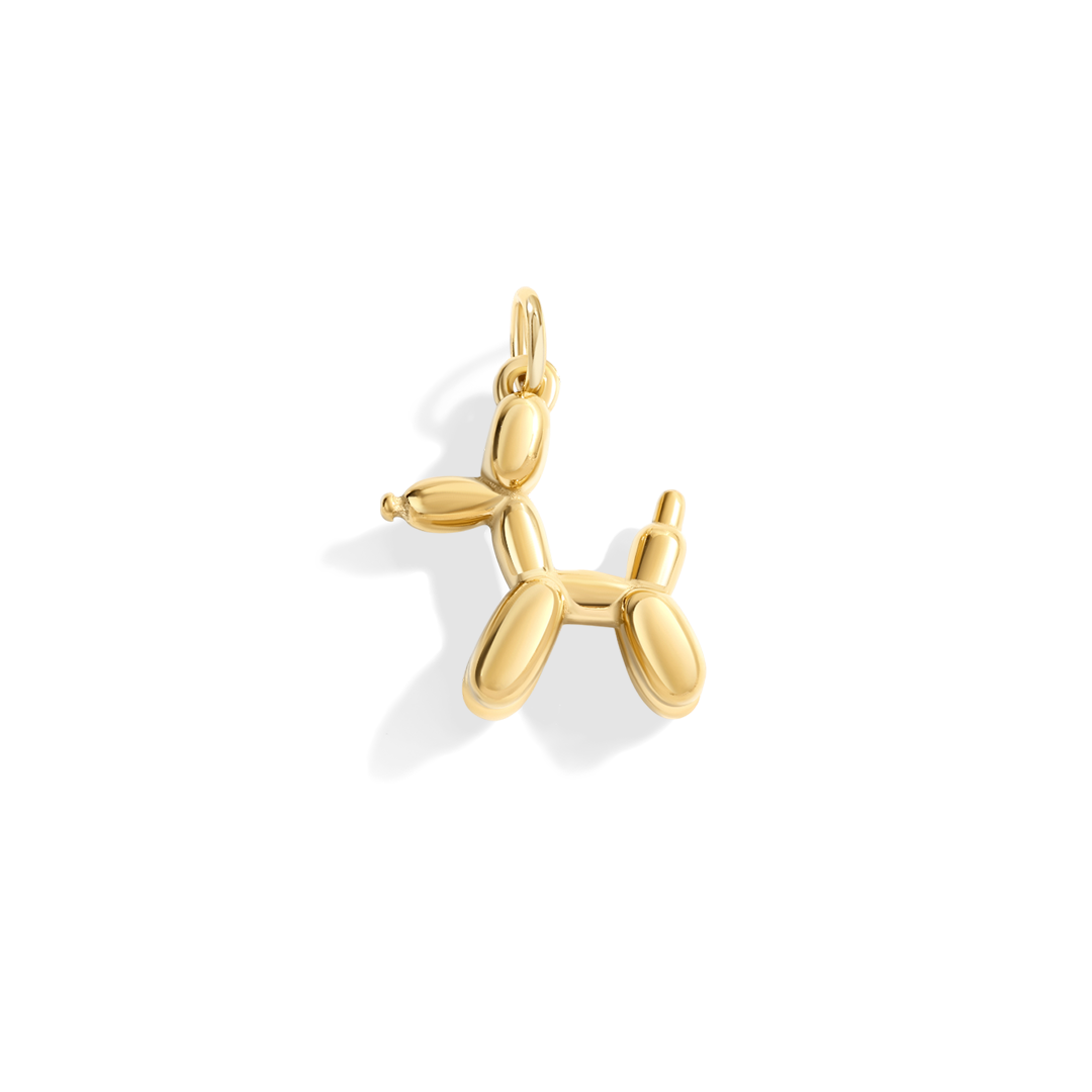 Charm de perro globo