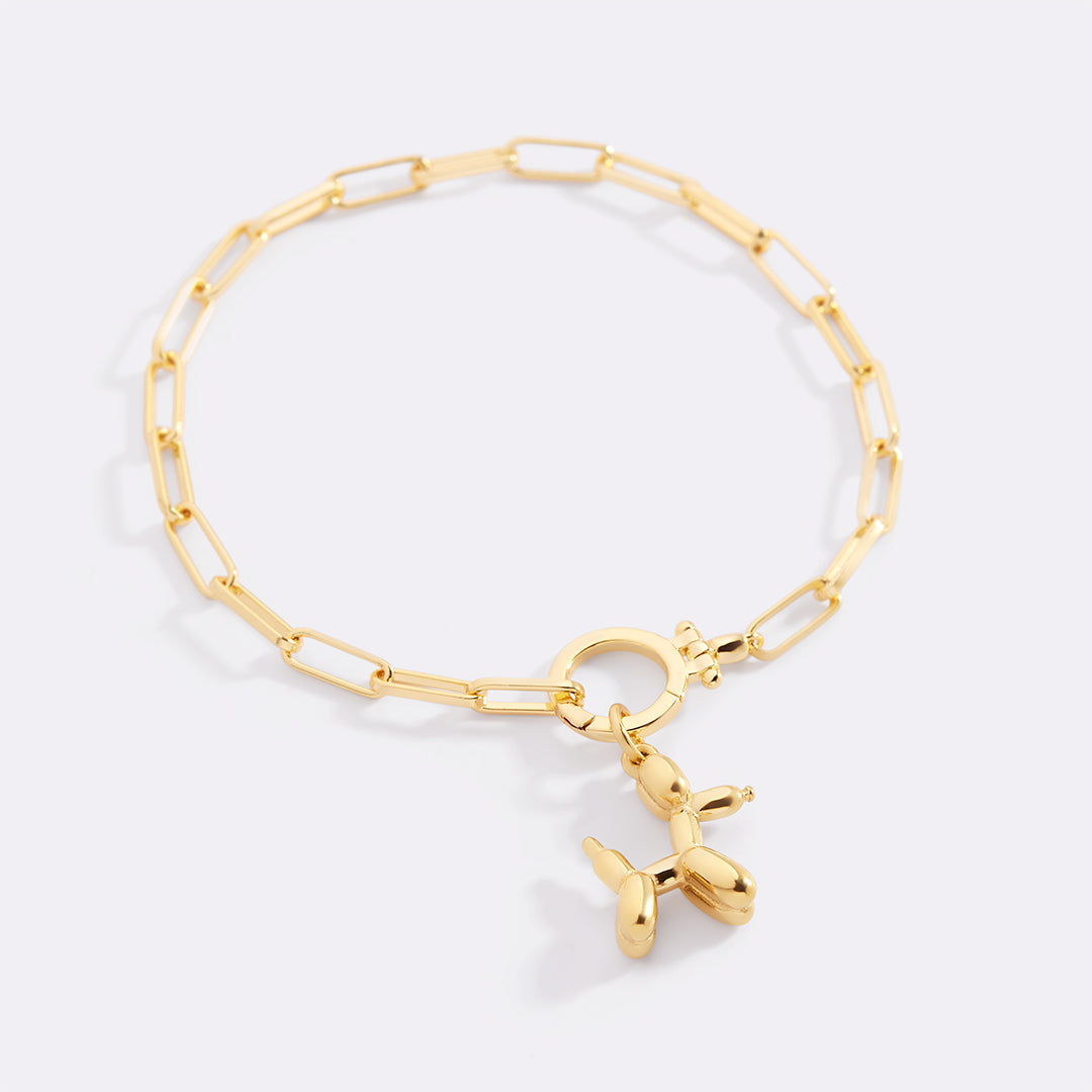 Charm de perro globo