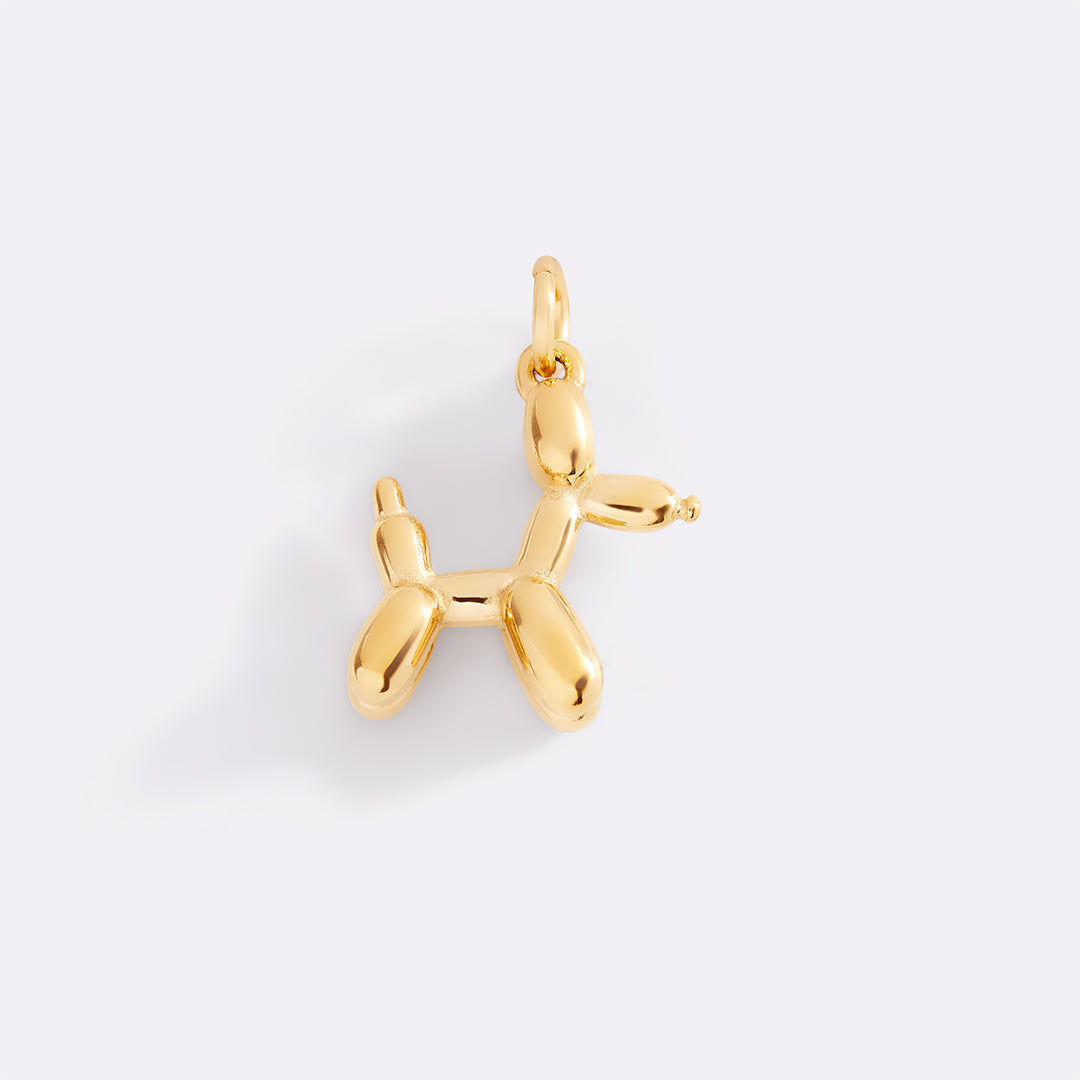Charm de perro globo