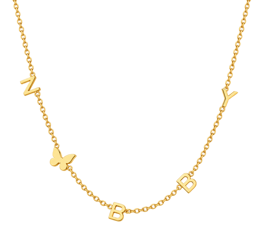 Collana con iniziali PJULAN