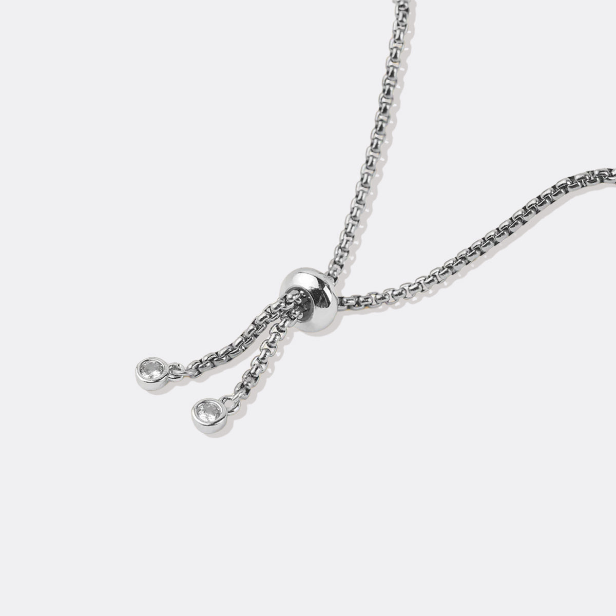 Bracelet personnalisé avec nom et trèfle à quatre feuilles