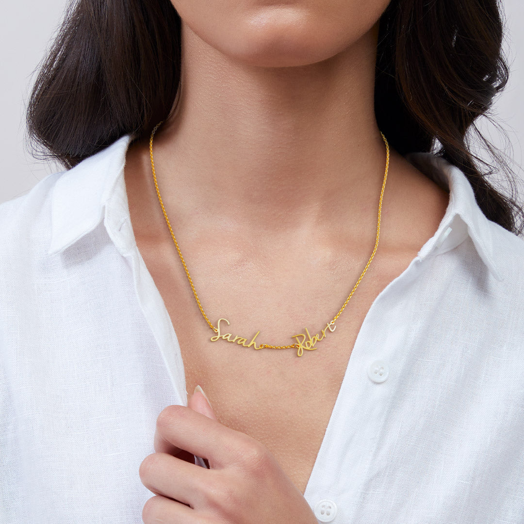 Collar con tres nombres de hadas