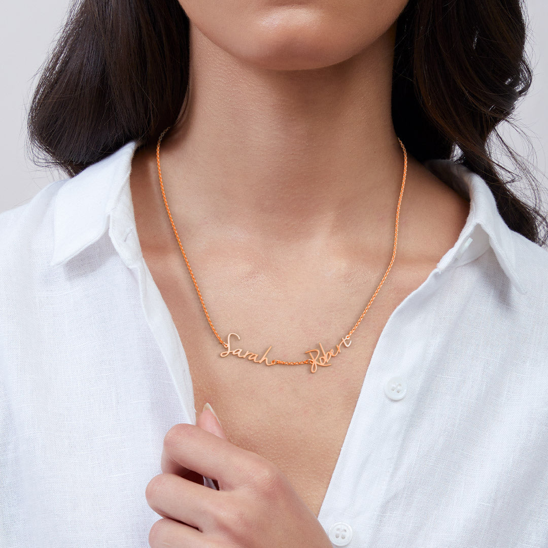 Collar con tres nombres de hadas