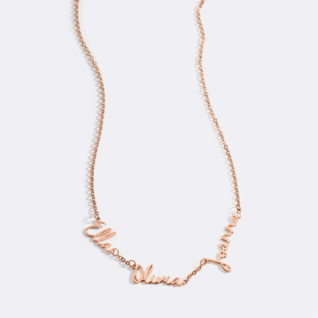 Collar con tres nombres de hadas