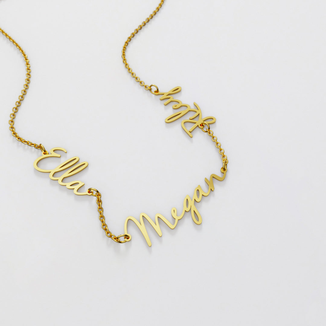 Collar con tres nombres de hadas