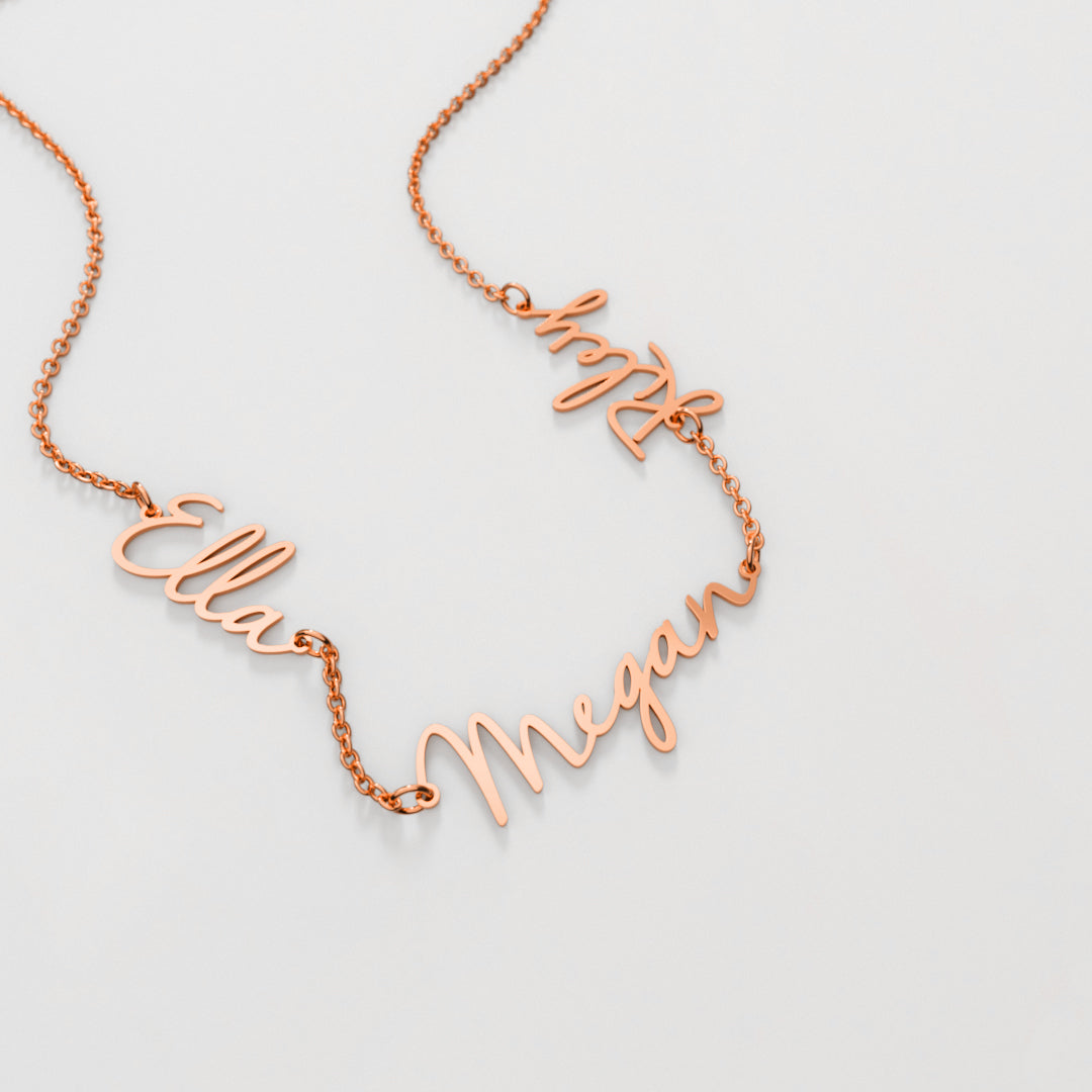 Collar con tres nombres de hadas