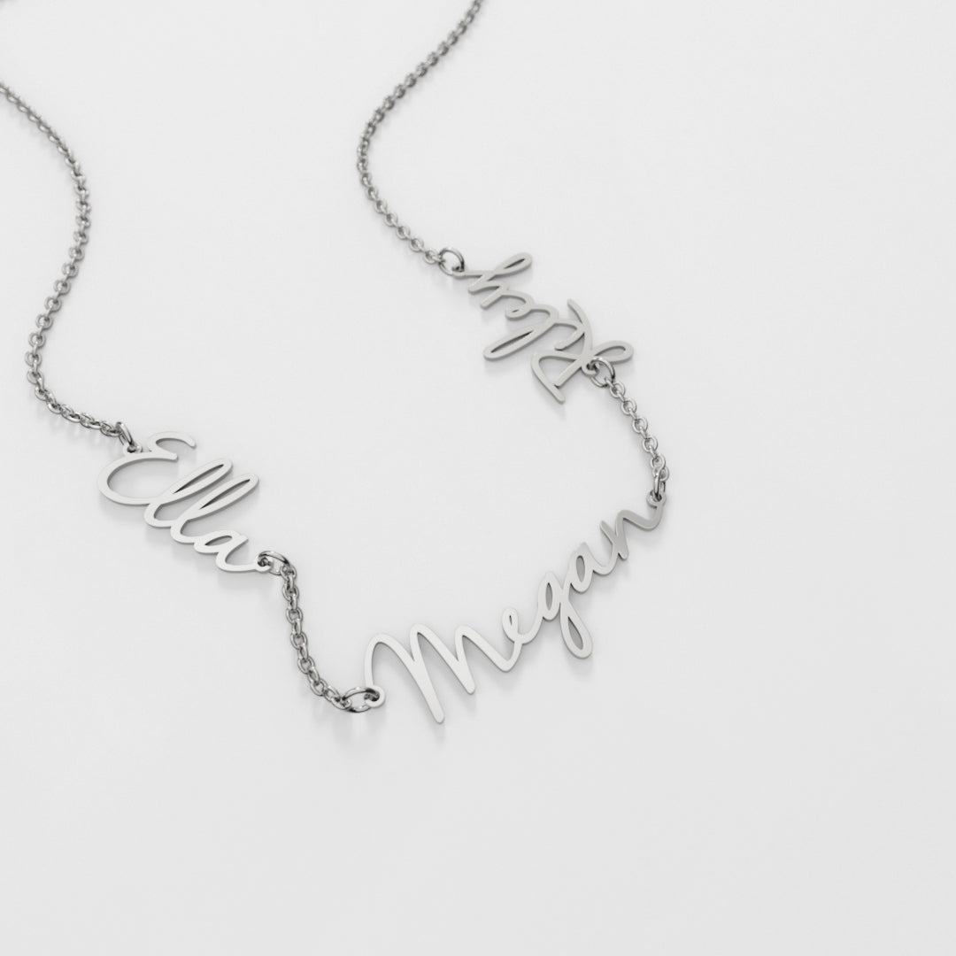 Collar con tres nombres de hadas