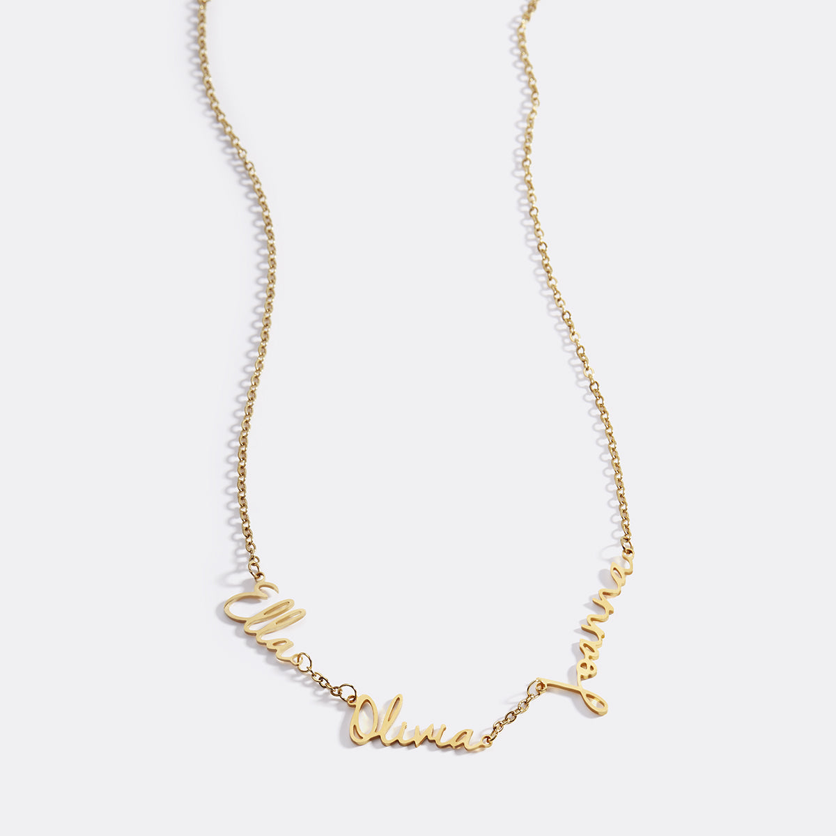 Collar con tres nombres de hadas
