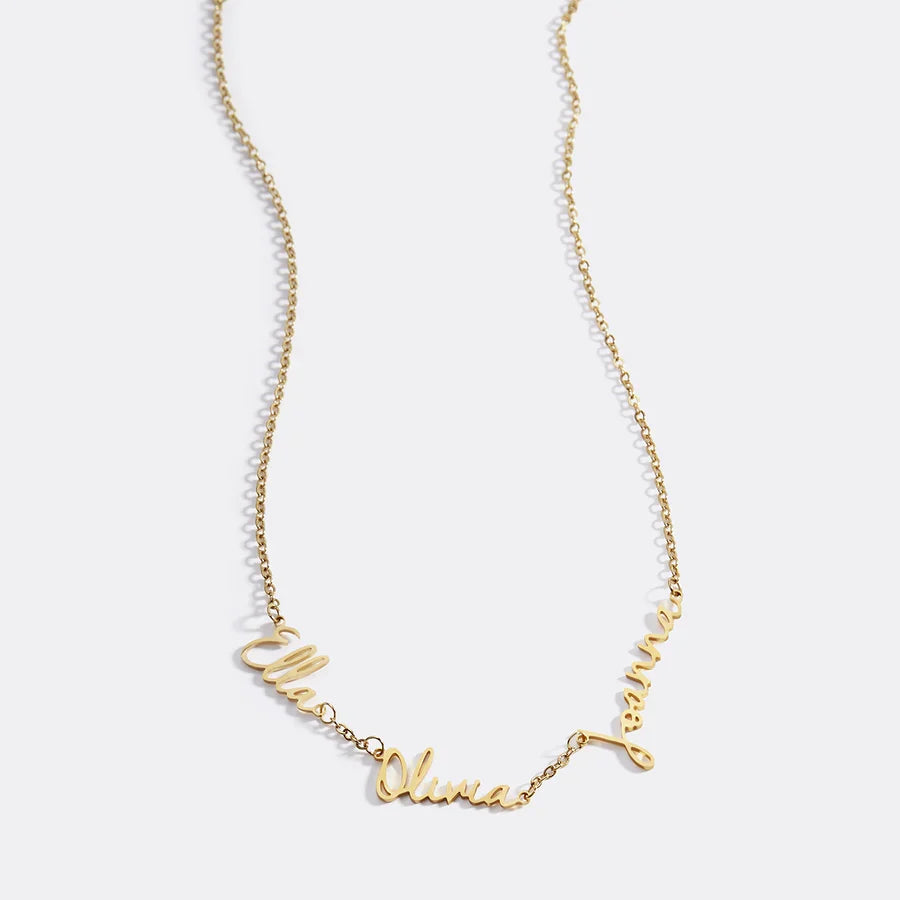 Collar con tres nombres de hadas