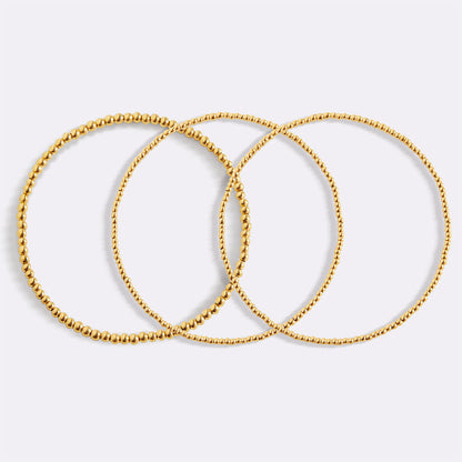 Set de pulseras de cuentas mixtas