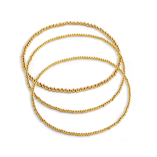 Set de pulseras de cuentas mixtas