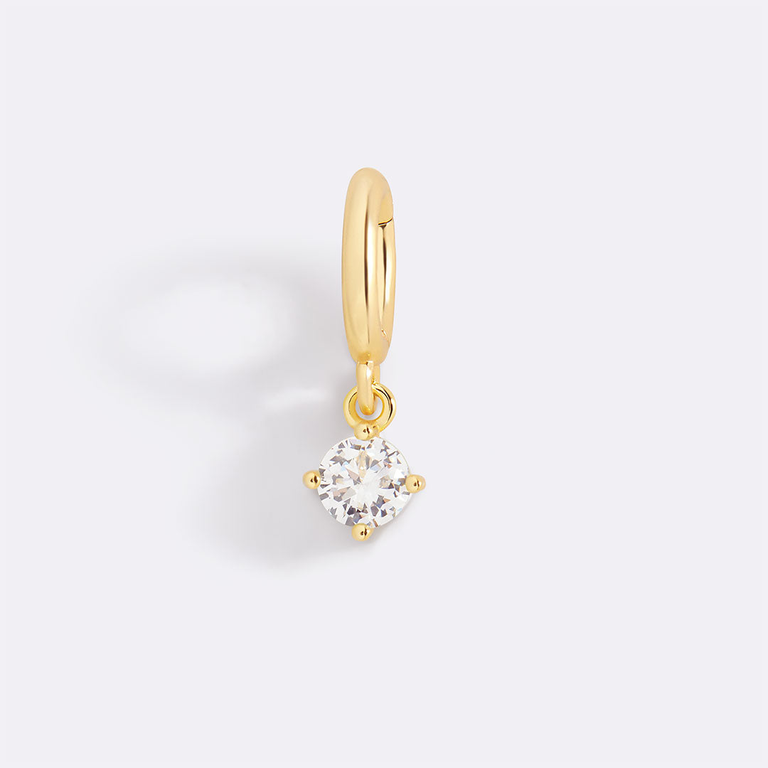 Charm esencial de 4 mm con piedra de nacimiento