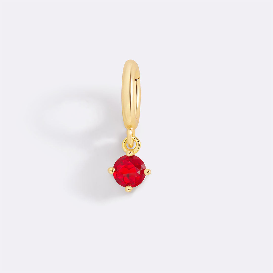 Charm esencial de 4 mm con piedra de nacimiento