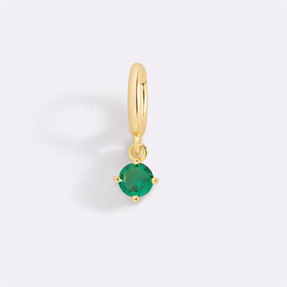 Charm esencial de 4 mm con piedra de nacimiento
