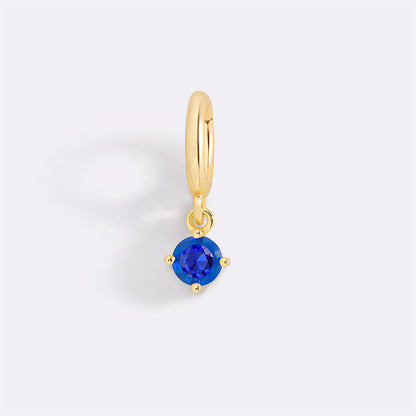 Charm esencial de 4 mm con piedra de nacimiento
