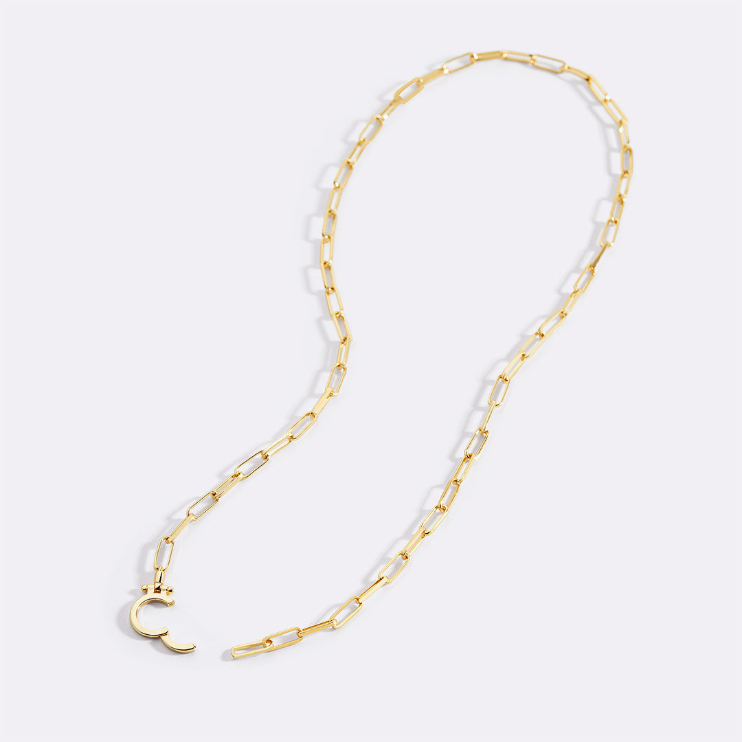 Collar Paperclip Menta PJULAN