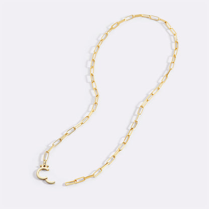 Collar Paperclip Menta PJULAN