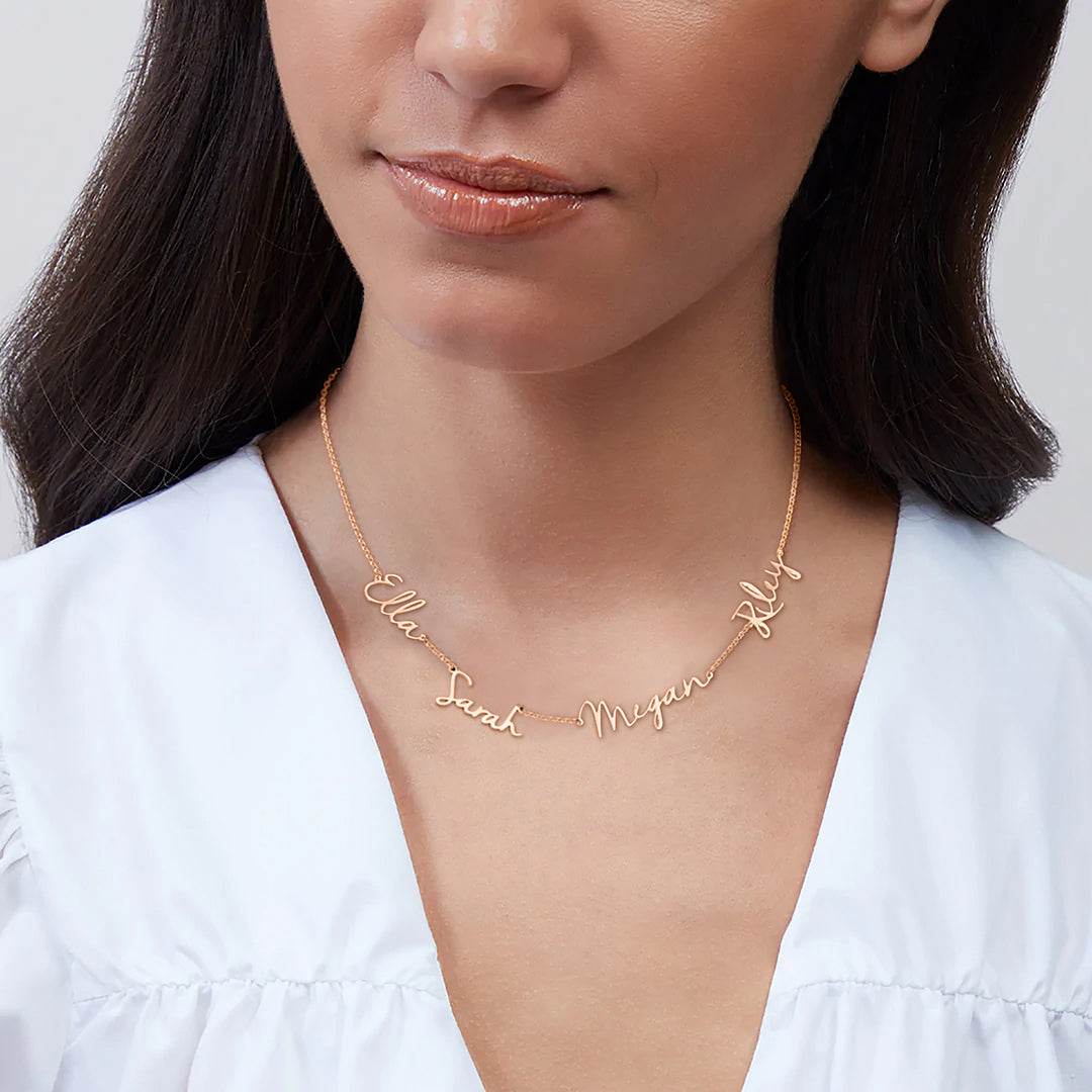 Collar con tres nombres de hadas