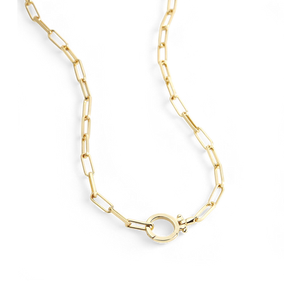 Collar Paperclip Menta PJULAN