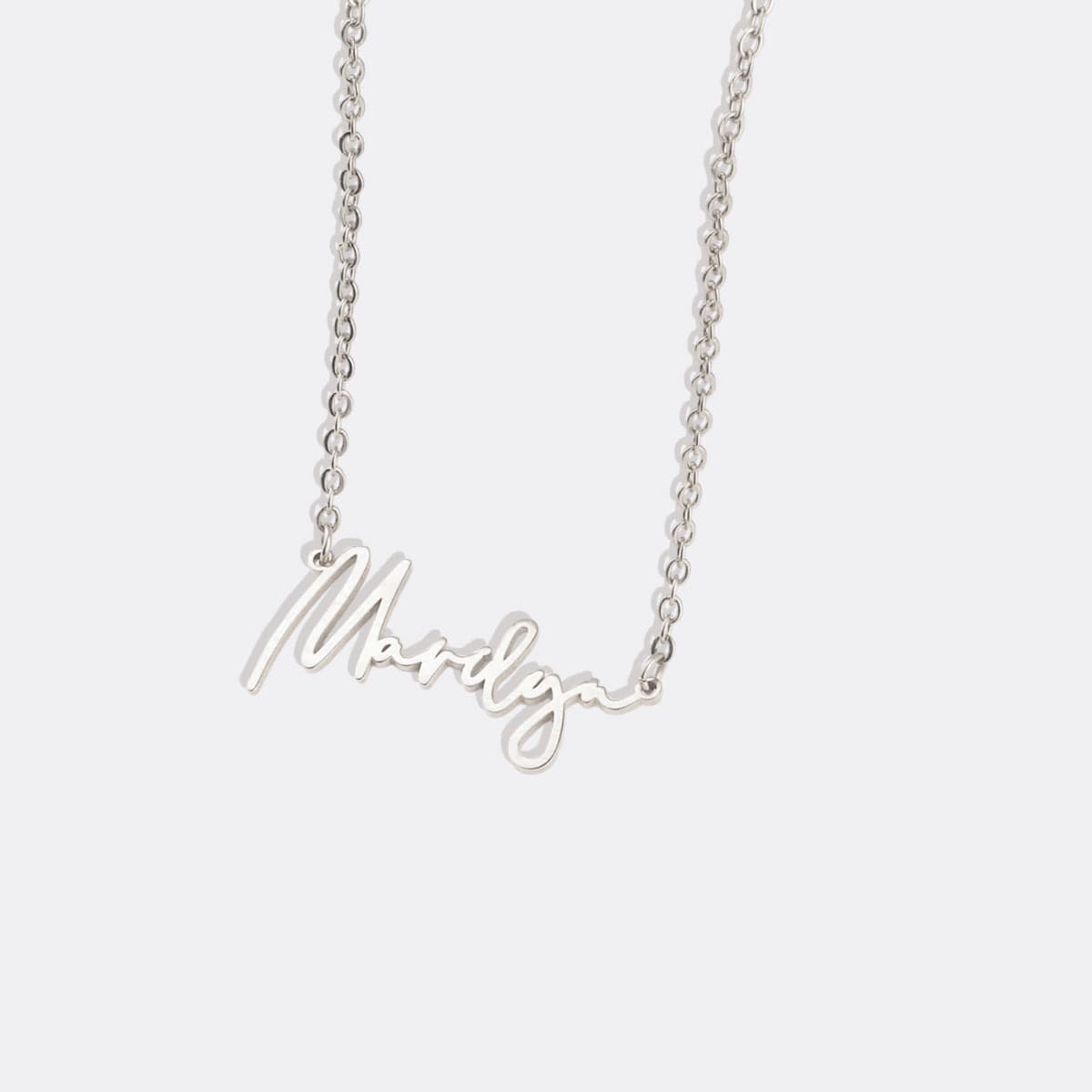 Monroe Name Necklace