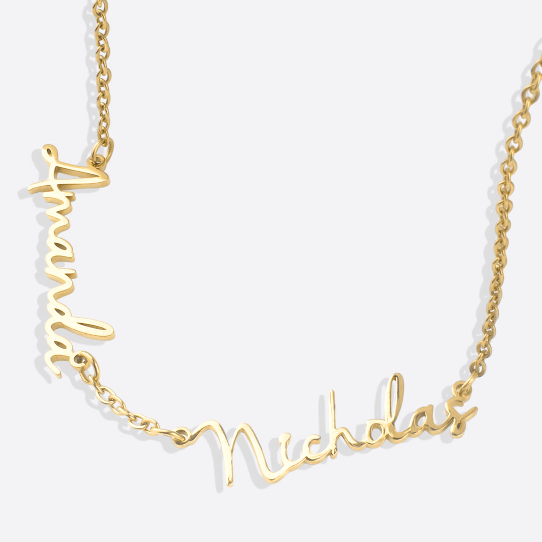 Collar con tres nombres de hadas