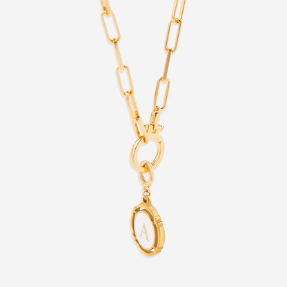 Charm vintage con inicial PJULAN