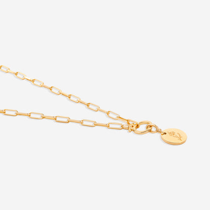 Charm de disco grabado con flor de nacimiento