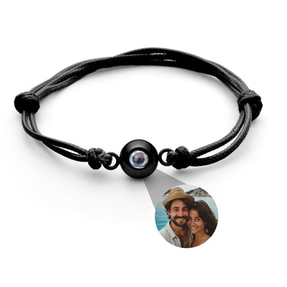 Pulsera con foto con tu foto - nudo marinero