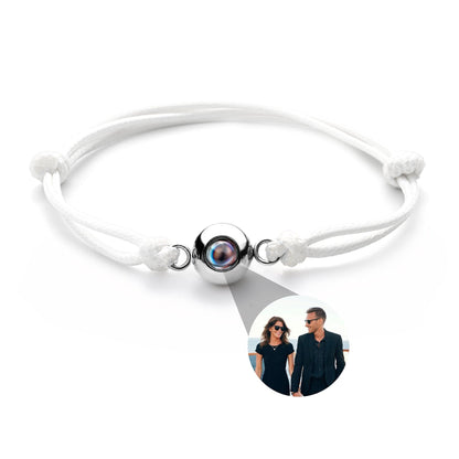 Pulsera con foto con tu foto - nudo marinero