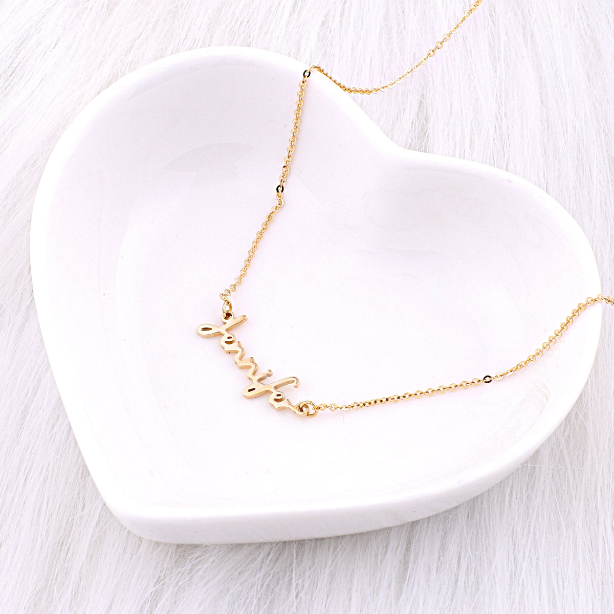 Collier prénom de fée