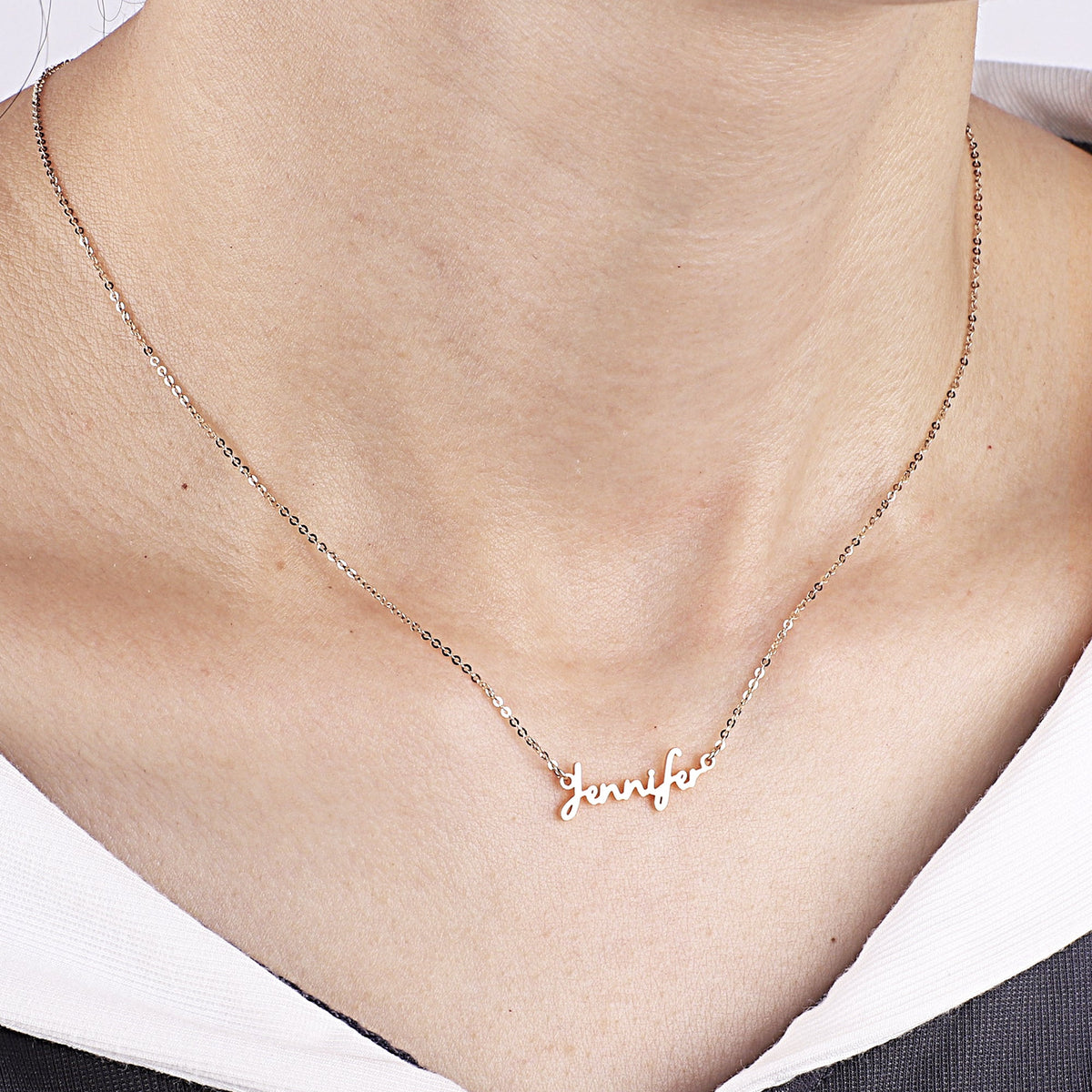 Collier prénom de fée