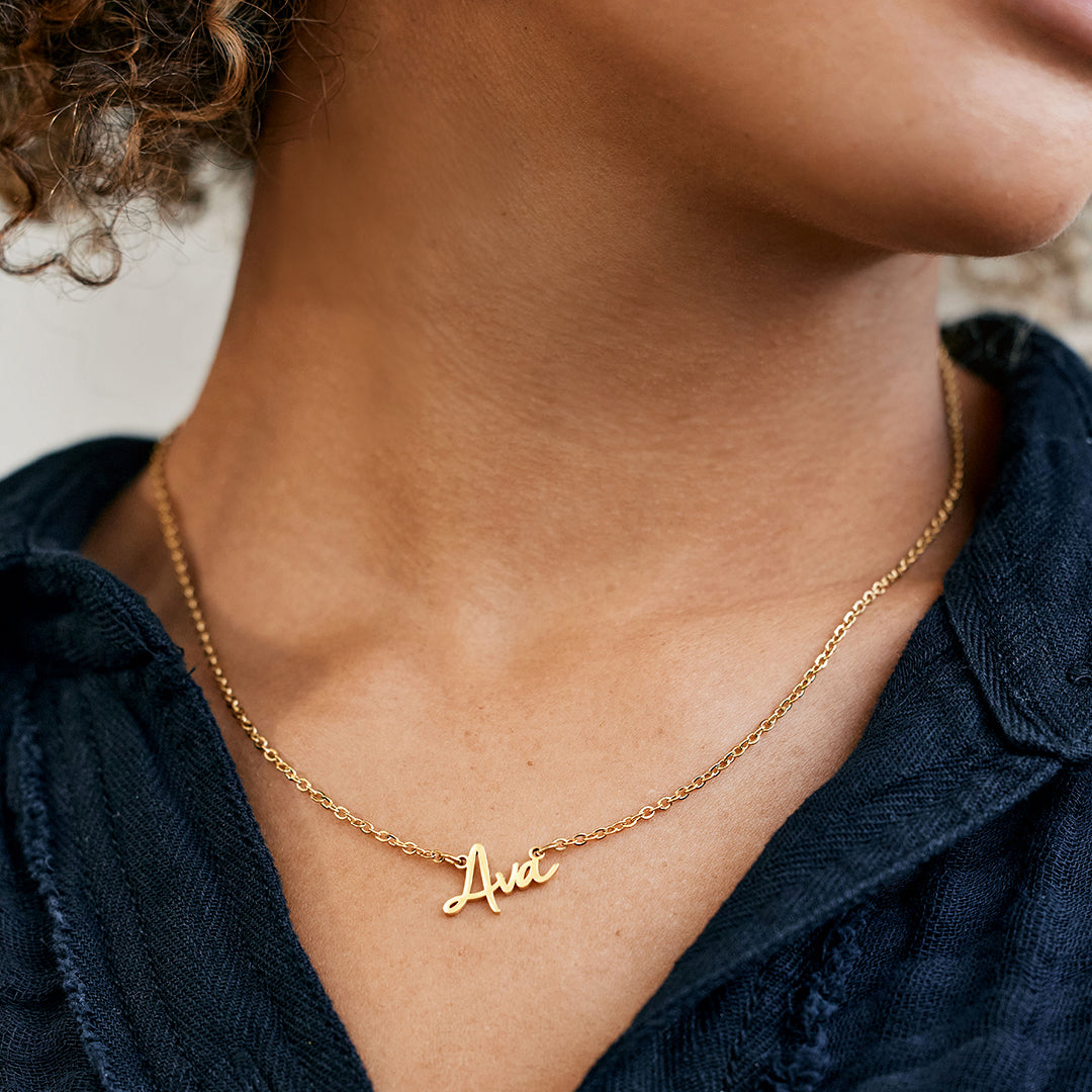Collier prénom de fée