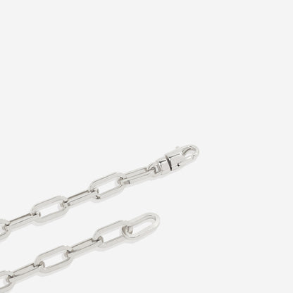 Pulsera de cadena Paperclip con eslabones abiertos