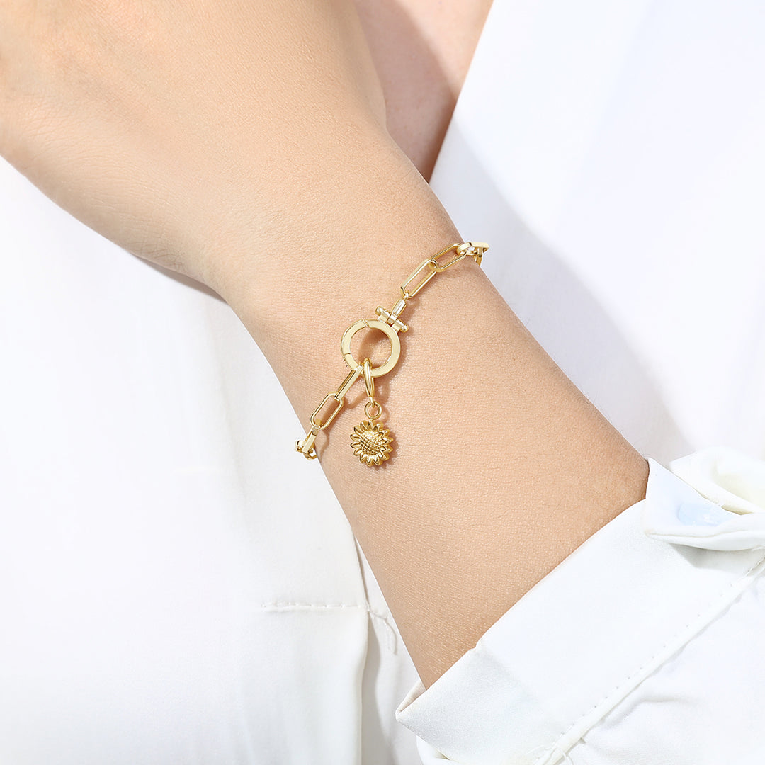 Charm de girasol