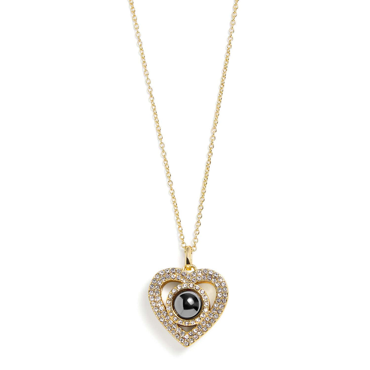 Collar Pavé Corazón Personalizado