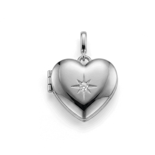 Ciondolo a forma di cuore personalizzato